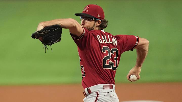 Diamondbacks' Gallen, Yankees' Cole Named AL, NL Players of the Week