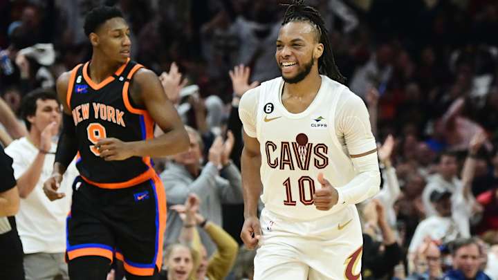 Darius Garland Joins Elite List Of Cavaliers After 26-Point Half In Game Two Against Knicks Darius Garland Joins Elite List Of Cavaliers After 26-Point Half In Game Two Against Knicks