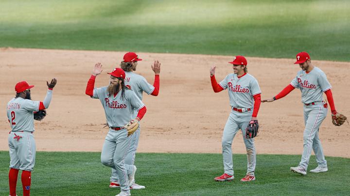 Philadelphia Phillies Mixed Bag, Split Doubleheader with White Sox Philadelphia Phillies Mixed Bag, Split Doubleheader with White Sox