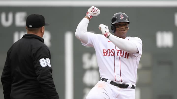 Boston Red Sox' Rafael Devers Out to Sizzling Start Boston Red Sox' Rafael Devers Out to Sizzling Start