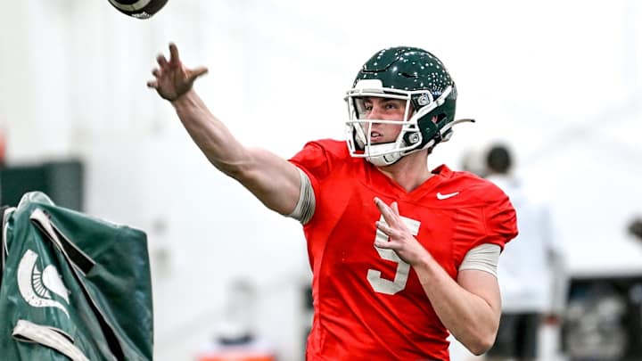 Mel Tucker's first MSU Quarterback Signee Enters Transfer Portal Mel Tucker's first MSU Quarterback Signee Enters Transfer Portal