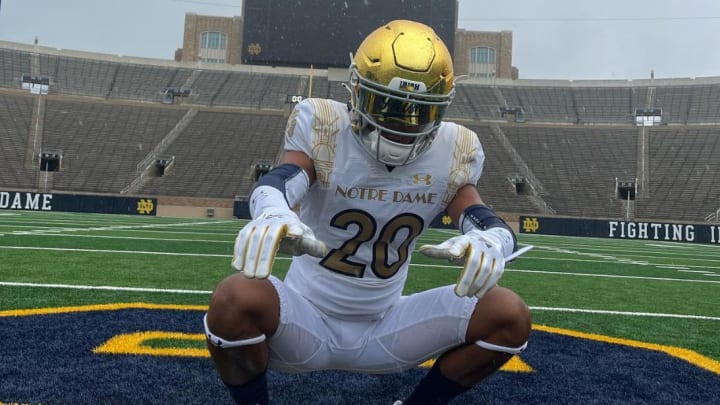 Cree Thomas Getting Closer To A Decision Following Notre Dame Visit Cree Thomas Getting Closer To A Decision Following Notre Dame Visit