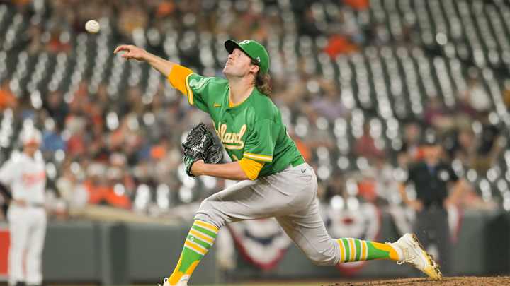 A's Chad Smith Talks Pitching
