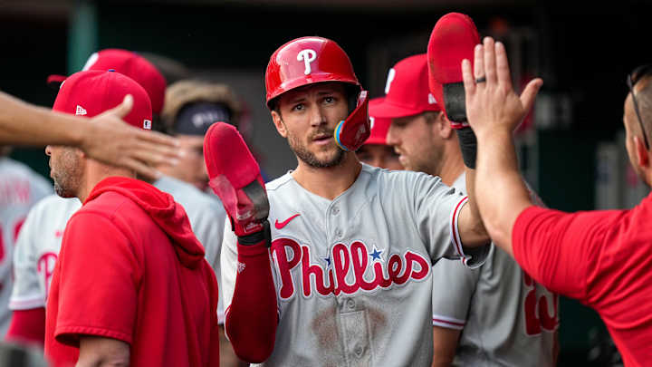 Watch: Turner Launches First Home Run For Philadelphia Phillies