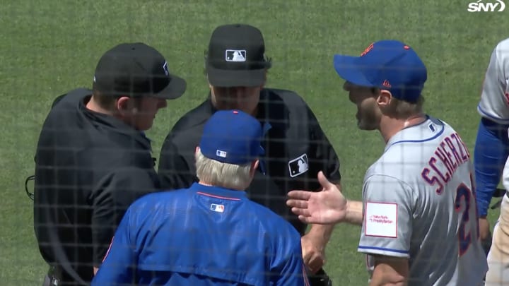 Mets Ace Max Scherzer Ejected After Sticky Substance Checks