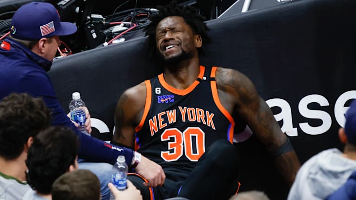 Scary Jarrett Allen–Julius Randle Play Sparks Multiple Debates