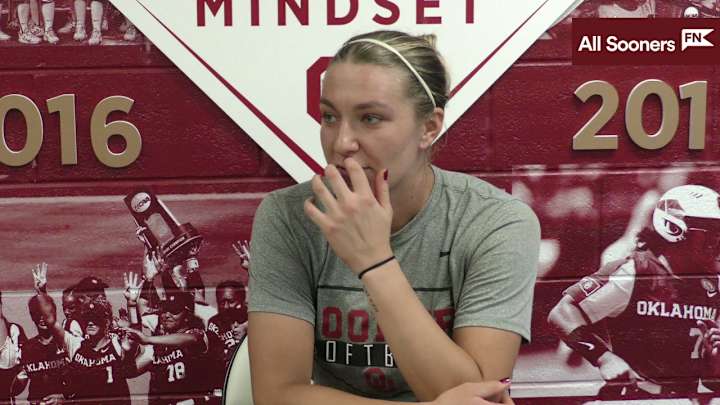 WATCH: Oklahoma C Kinzie Hansen Press Conference