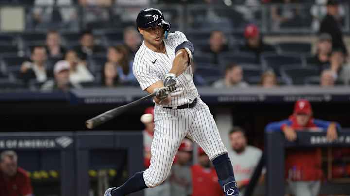New York Yankees' Giancarlo Stanton Comments on His Hamstring Injury New York Yankees' Giancarlo Stanton Comments on His Hamstring Injury