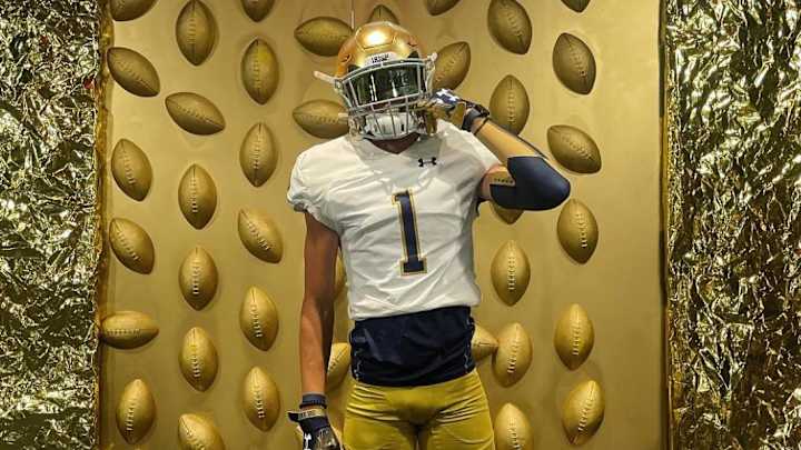 Notre Dame Gives Dynamic Pass Catcher Talyn Taylor Another Great Experience