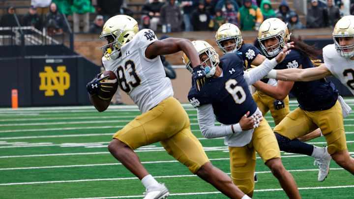 Gold Team Dominates In Notre Dame's 92nd Annual Blue-Gold Game
