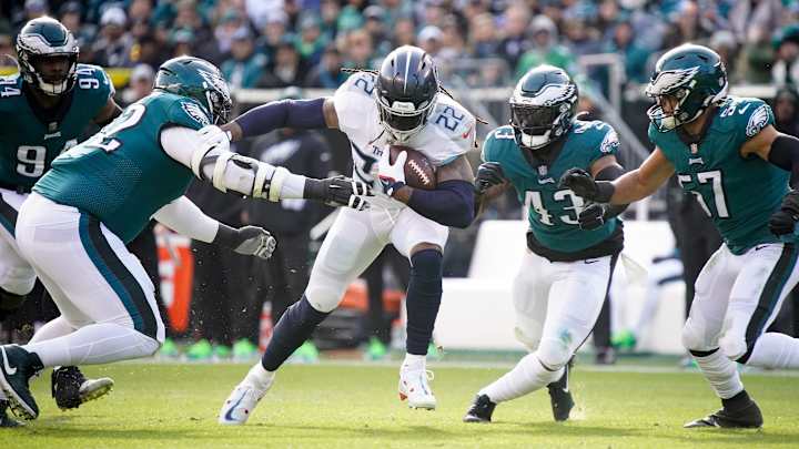 Eagles WR A.J. Brown Expresses Support for Rumored Derrick Henry Trade Eagles WR A.J. Brown Expresses Support for Rumored Derrick Henry Trade