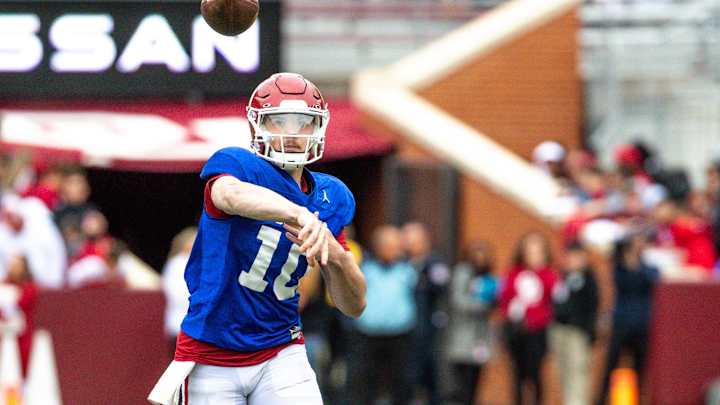 How Oklahoma QB Jackson Arnold is Creating Value for Himself in Fall Camp How Oklahoma QB Jackson Arnold is Creating Value for Himself in Fall Camp