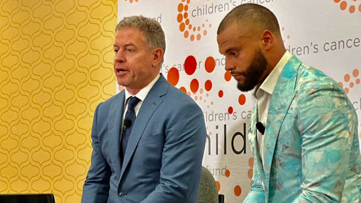 Cowboys EXCLUSIVE: Troy Aikman On Dak Prescott 'Old-School' Super Bowl Desire - VIDEO