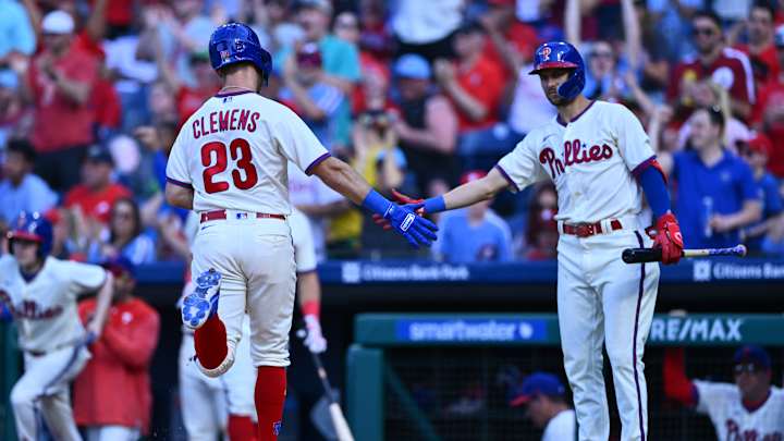 Watch: Clemens Hits First Home Run of the Year, Extends Philadelphia Phillies Lead