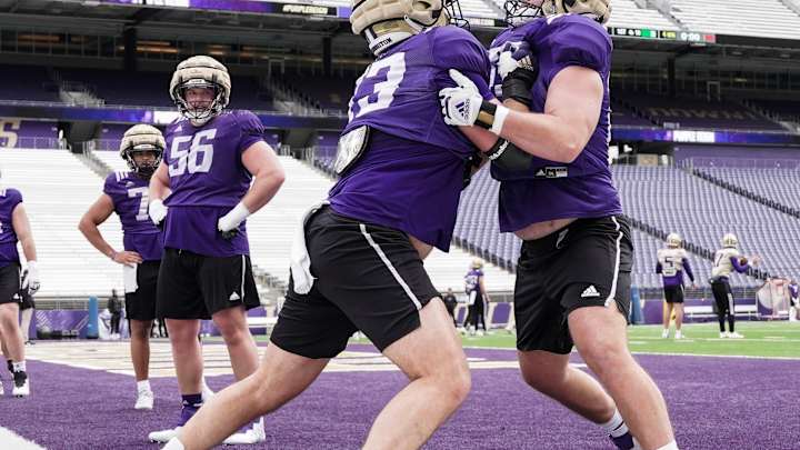 Here's the Best Position Battle When Husky Football Resumes