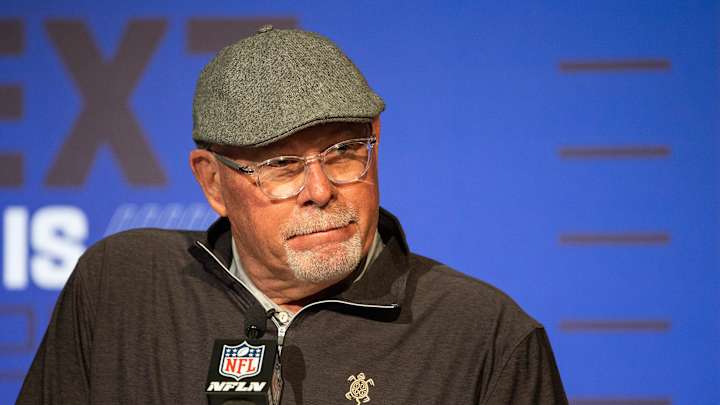 Bruce Arians Comments on QB Competition Between Kyle Trask and Baker Mayfield