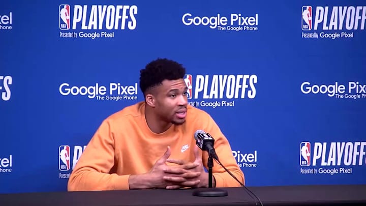 Giannis Antetokounmpo On Jimmy Butler: "I Wish I Could've Guarded Him More" Giannis Antetokounmpo On Jimmy Butler: "I Wish I Could've Guarded Him More"