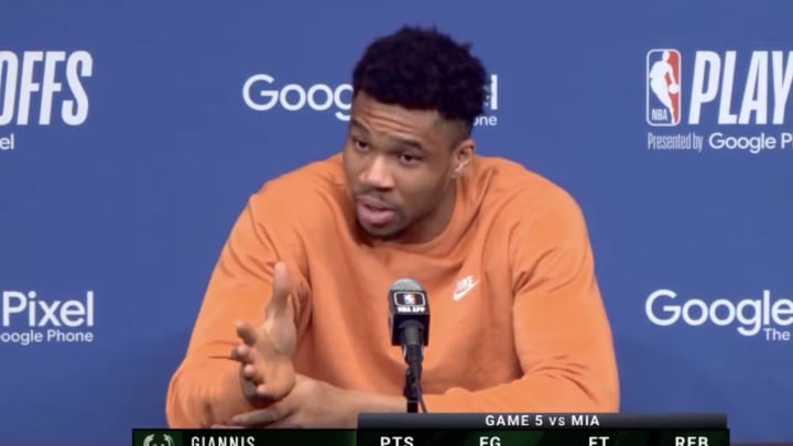 NBA Fans Loved Giannis Antetokounmpo’s Very Passionate Answer About Not Being A Failure