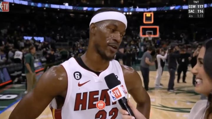 Jimmy Butler’s Answer About His Daughter, Ice Cream After Beating Bucks Was So Good