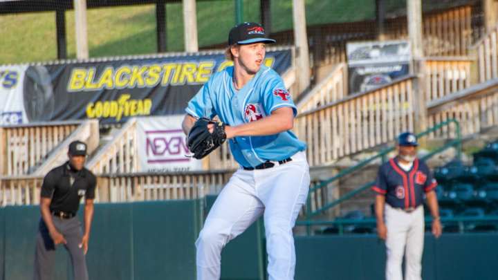Texas Rangers Prospect Josh Stephan Starring for Hickory