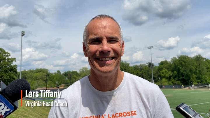 WATCH: Lars Tiffany Previews Virginia's Rematch With No. 1 Notre Dame
