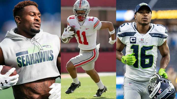 Seahawks Draft Jaxon Smith-Njigba, Create 3-Headed Monster at WR Seahawks Draft Jaxon Smith-Njigba, Create 3-Headed Monster at WR