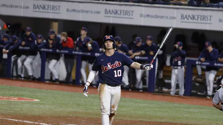 Ole Miss Baseball Beats Little Rock 12-10 in Annual Kids' Day Game