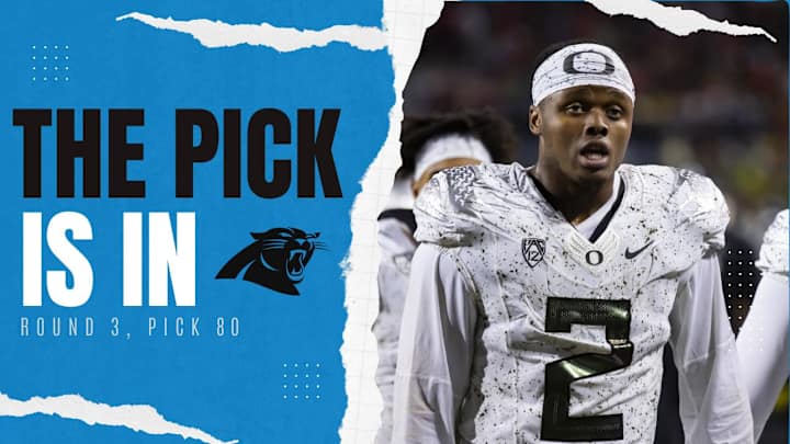 BREAKING: Panthers select Oregon EDGE DJ Johnson in 2023 NFL Draft