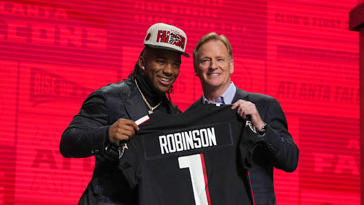 Inside Bijan Robinson's 'Amazing' NFL Draft Visit With Falcons