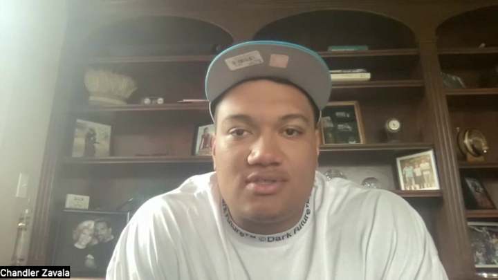 WATCH: Chandler Zavala Discusses Being Drafted by the Panthers