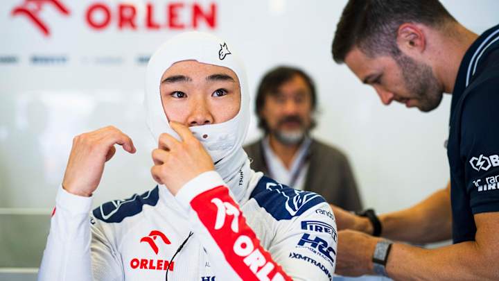 WATCH: Yuki Tsunoda Out Of Azerbaijan Sprint Race After Chaotic Start