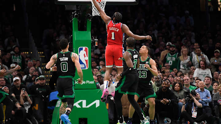 James Harden Joins Historic List in Game 1 vs. Celtics