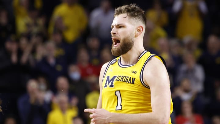 Former Michigan Center Hunter Dickinson to Transfer to Kansas