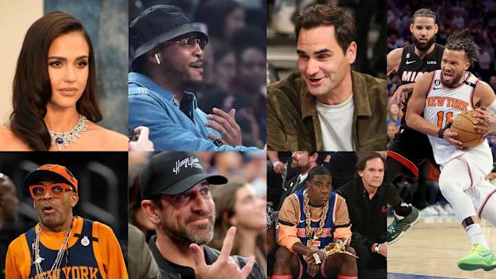 Knicks 'Hottest Ticket in Town!' Stars Flood MSG for Playoffs