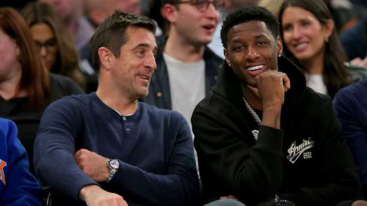 Jessica Alba Made a Major Impression on Sauce Gardner at Knicks Playoff Game