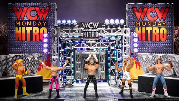 Mattel Pulls Back the Curtain on Its New WCW Throwback Project