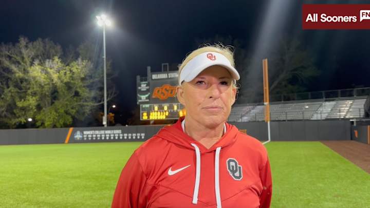 WATCH: Oklahoma HC Patty Gasso's Bedlam Postgame