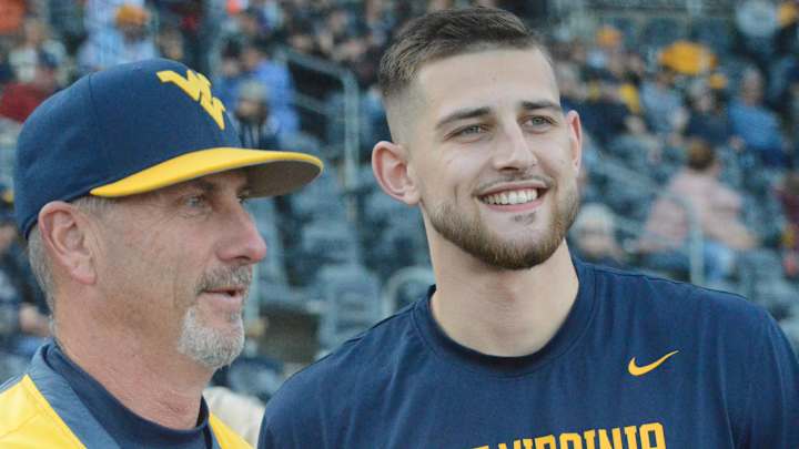 WATCH: Erik Stevenson Tosses First Pitch