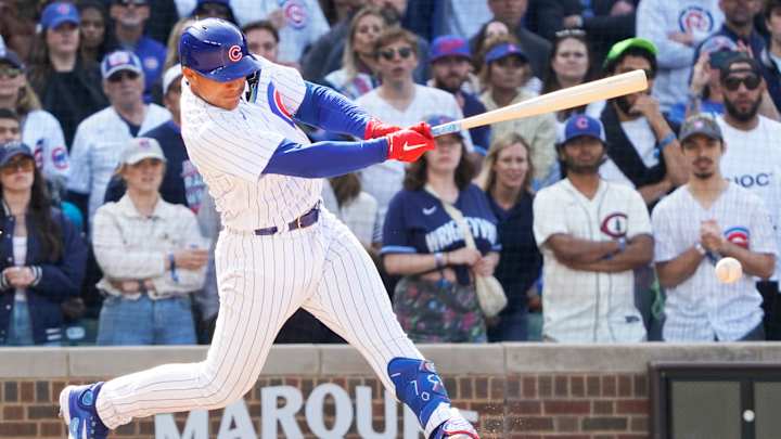 Another Chicago Cubs Rookie Notches First MLB Hit in Win Against Marlins Saturday Another Chicago Cubs Rookie Notches First MLB Hit in Win Against Marlins Saturday