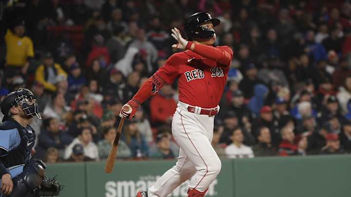 Boston Red Sox' Masataka Yoshida Finally Gets to Meet Bryce Harper Boston Red Sox' Masataka Yoshida Finally Gets to Meet Bryce Harper