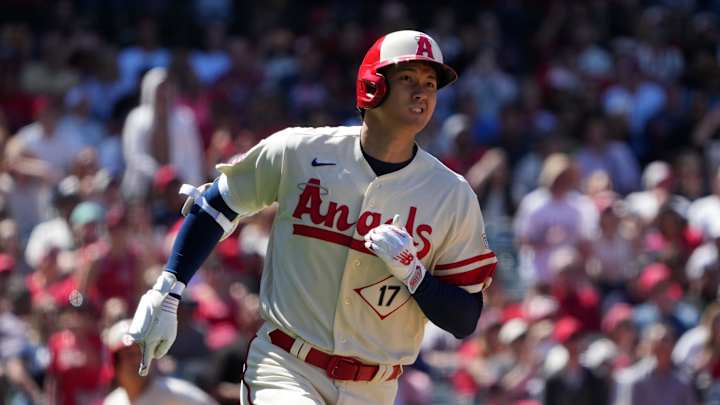 Los Angeles Angels Star Shohei Ohtani Hits Ridiculous Double on Monday vs. Houston Astros