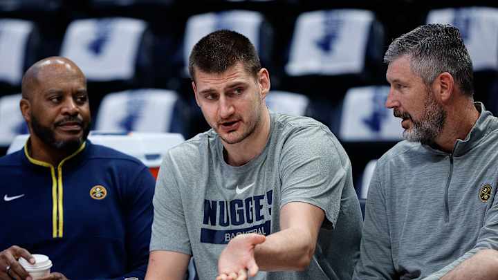 WATCH: Nikola Jokic and Mat Ishbia Interact Before Nuggets vs. Suns Game 5