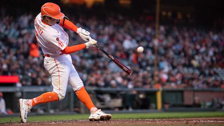 WATCH: SF Giants INF Casey Schmitt homers for first-career MLB hit