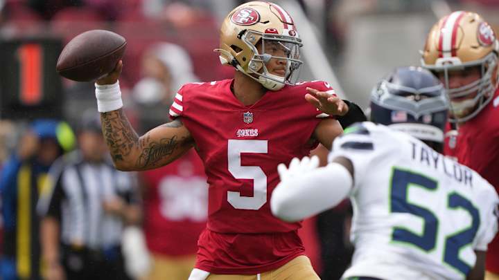 Are the 49ers Trying to Pump Up Trey Lance's Trade Value? Are the 49ers Trying to Pump Up Trey Lance's Trade Value?