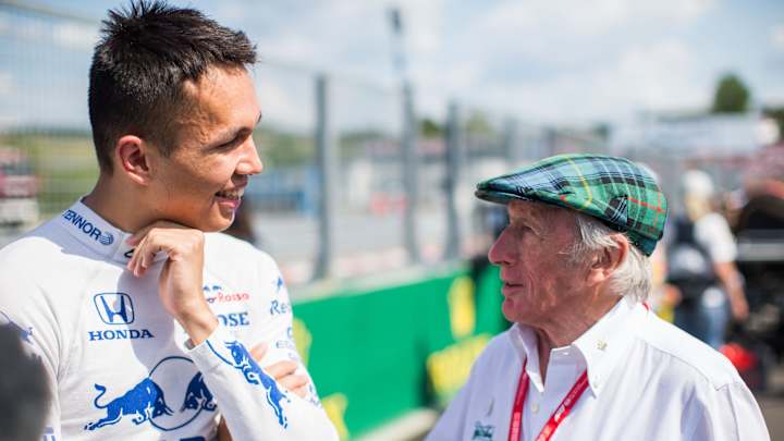 Miami F1 News: Sky Sports Pundit Reacts To Hilarious Jackie Stewart Moment - "What A Legend" Miami F1 News: Sky Sports Pundit Reacts To Hilarious Jackie Stewart Moment - "What A Legend"