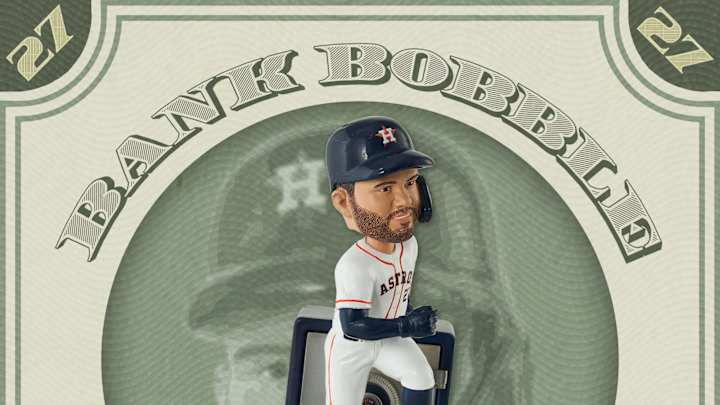 FOCO Launches New Coin Bank Houston Astros Bobblehead