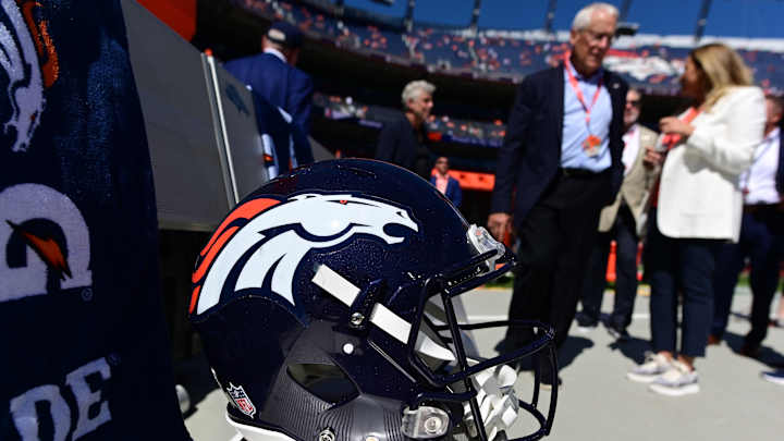 LOOK: Broncos Finally Reveal New Helmet Design For 2023 LOOK: Broncos Finally Reveal New Helmet Design For 2023