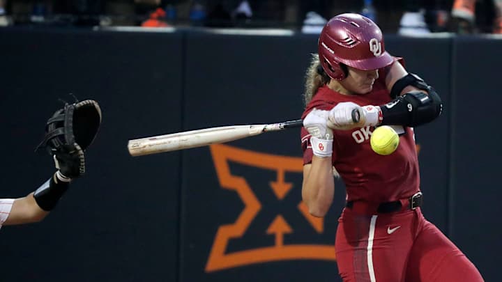 OU Softball: Oklahoma 'Taking it Slow' With C Kinzie Hansen Ahead of Big 12 Tournament