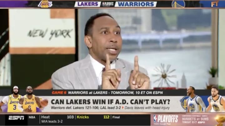 NBA Fans Crushed Stephen A. Smith for His Disgusting Take on Anthony Davis's Head Injury NBA Fans Crushed Stephen A. Smith for His Disgusting Take on Anthony Davis's Head Injury
