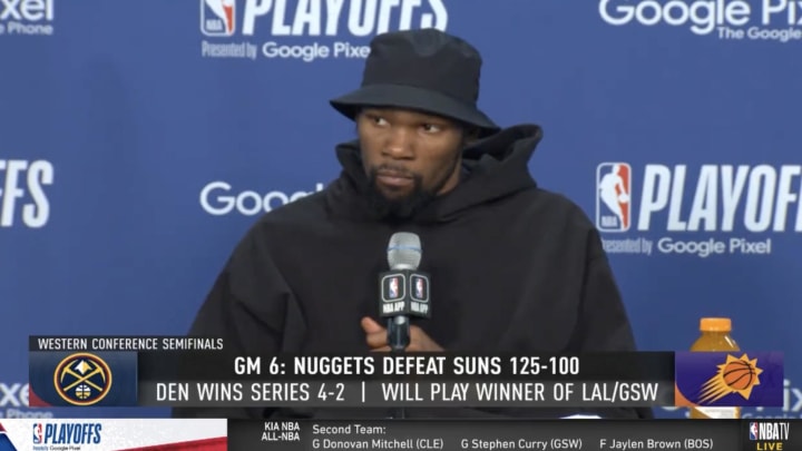 NBA Fans Loved What Kevin Durant Had to Say About Nikola Jokić After Suns’ Blowout Loss to Nuggets